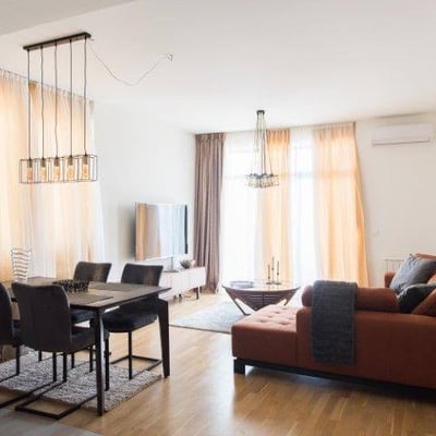 Rental of a spacious 3-room apartment in BW Vista residential complex, 88 m², Belgrade, Serbia